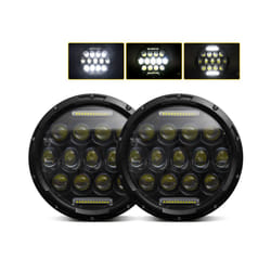 Universal 7 Inch Led Car Motorcycle Headlight 200W 6000K IP67 Waterproof DRL/Low Beam/High Beam Headlamp
