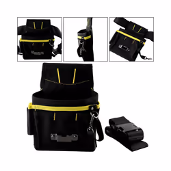 Multi-function Waist Pack Oxford Cloth Hardware Tool Bag Repair Tool Wrench Pliers Electrician Storage Bag