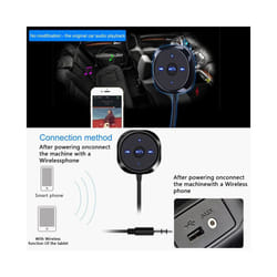 Bluetooth-compatible Adapter Audio Receiver 3.5mm AUX Audio Music Receiver Adapter for Car Stereo with AUX IN Auto Accessories