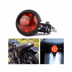 Motorcycle Tail Light LED Rear Brake Lamp For Cruiser Cafe Bobber Chooper Running Lights Brake Stop Lamp