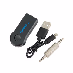 New Wireless Car BT Receiver Adapter 3.5mm Audio Stereo Music-Handsfree Car Wireless V3.0-compatible Adapter