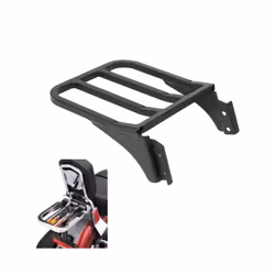 Motorcycle Black Backrest Sissy Bar Luggage Rack For Harley Sportster XL models XL883 XL1200 Heritage Softail Dyna FLST