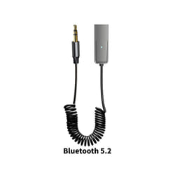 Wireless Bluetooth 5.2 Receiver Adapter Car Speaker 3.5mm Jack Aux Audio Music Dongle for Car Bluetooth Transmitter - T21
