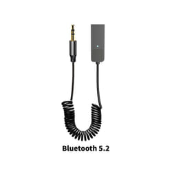Wireless Bluetooth 5.2 Receiver Adapter Car Speaker 3.5mm Jack Aux Audio Music Dongle for Car Bluetooth Transmitter - T03
