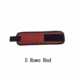 Magnetic Wrist with Strong Holds Screws Nails Drill Bit Storage Organizer Support Band Repair Magnetic Tools Bag Bracelet - F ...