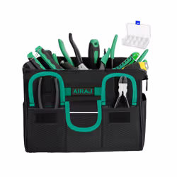 Repair Tool Storage Bag, Multifunctional Oxford Cloth Waterproof Tool Kit, Large Capacity, Wear-resistant, Scratch Resista - 3812