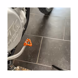 Rear Brake Pedal Step Gear Shifter Lever Tip For KTM EXC 300 SX SXF EXCF XC XCF XCW 125 250 350 450 530 690 990 Enduro Adventure - Plate Orange