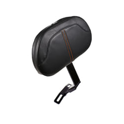 Black Plug-in Driver Backrest Kit Rider Backrest For Harley Fatboy Heritage Softail 2007-2017 CV Style - D