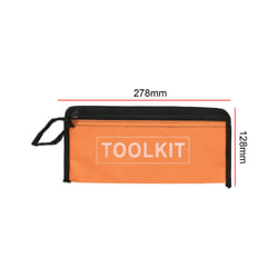 High Quality Zipper Canvas Oxford Small Tool Bag Hardware Toolkits Waterproof Organizer Storage Bags Multi-function Portable - large yellow