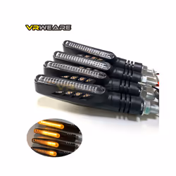 4PCS LED Turn Signals Indicator Motorcycle Flasher Arrow Motorcycle Turn Signals Light Motorcycle Light For Honda Yamaha - 4P ...