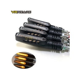 4PCS LED Turn Signals Indicator Motorcycle Flasher Arrow Motorcycle Turn Signals Light Motorcycle Light For Honda Yamaha - 4Pcs