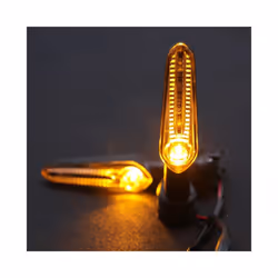2024 Motorcycle LED Turn Signal Light Indicator Directional Flasher Lamp For YAMAHA MT07 MT09 MT-07 MT 07 09 TRACER Accessories - Light MOUNT black