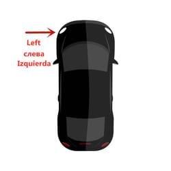Car Headlight Lens Cover For BMW Mini F55 F56 F57 2014 2015 2016 2017 2018 Transparent Lampshade Clear Headlamp Shell - 1 Piece Left