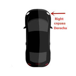 Car Headlight Lens Cover For BMW Mini F55 F56 F57 2014 2015 2016 2017 2018 Transparent Lampshade Clear Headlamp Shell - 1 Piece Right