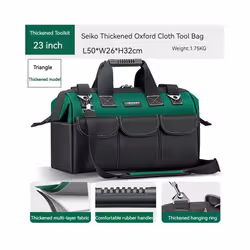 Waterproof Multi Pockets Tool Set with Bag for Electrician Working Tool Box Case Storage Bag Portable Organizer Bag Toolbox - ...