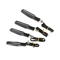 Motorcycle Turn Signal Lights Motorcycle Indicators LED Motorbike Turning Indicators Daytime Running Lights Brake Lights - 4pcs