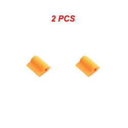 Motorcycle Shift Gear Lever Pedal Rubber Cover Gear Shifter Shoe Protector Case Shoe Protector Foot Peg Toe Gel Motorcycle - 2pcs orange
