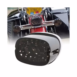 Motorcycle Led Brake Tail Light Fits For Harley Touring Electra Glide Road Glide Softail Sportster XL883 XL48 Dyna FLD Fat - Red
