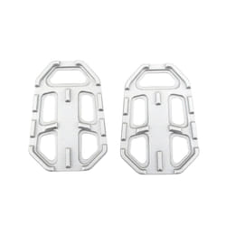 1 Pair CNC Foot Peg Extender Pedal Rest Titanium &Black Fits for BMW R1200GS 2013-2017 G310GS S1000XR - Silver