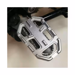1 Pair CNC Foot Peg Extender Pedal Rest Titanium &Black Fits for BMW R1200GS 2013-2017 G310GS S1000XR - Black