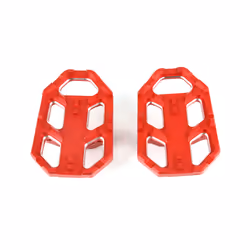 FOR HONDA Motorcycle Wide Front Brake Footrest Pedal Footpeg Enlarge Foot Pad NC 750X 750S 700X 700s - red
