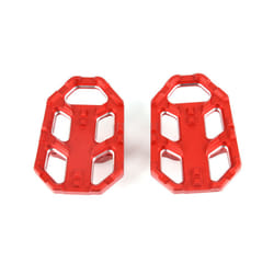 FOR HONDA Motorcycle Wide Front Brake Footrest Pedal Footpeg Enlarge Foot Pad NC 750X 750S 700X 700s - red