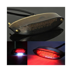 28 LED Motorcycle ATV Dirt Bike Brake Stop Running Tail Light Universal 12V