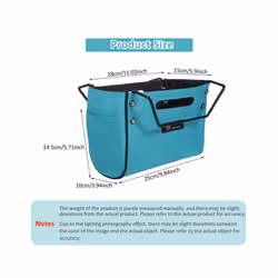 PENGGONG Telescoping Ladder Portable Tool Bag Herringbone Ladder Tool Storage Bag 600D Waterproof Oxford Cloth Tool Pouch - B ...