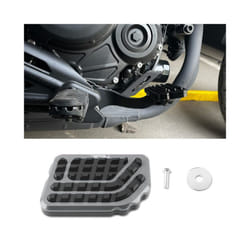 For Honda Rebel 250/500 Rebel 250/500 2017-2021 Rear Foot Brake Lever Enlarger Extension Rear Brake Peg Pad - Titanium