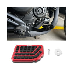 For Honda Rebel 250/500 Rebel 250/500 2017-2021 Rear Foot Brake Lever Enlarger Extension Rear Brake Peg Pad - Red