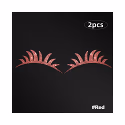 2Pcs Bling Car Headlight Eyelashes Stickers Fake Eyelash Decal Decoration Car Accessories for Vehicle Body Sticker Windshield ...