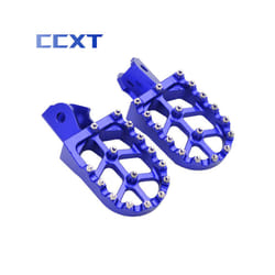 For Sur Ron Sur-Ron Surron Light Bee X & S Electric Motocross universal Motorcycle CNC aluminum Footpegs Bracket Pedal Foot - Blue