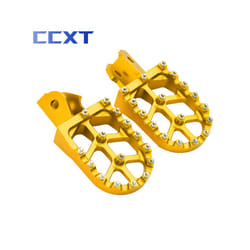 For Sur Ron Sur-Ron Surron Light Bee X & S Electric Motocross universal Motorcycle CNC aluminum Footpegs Bracket Pedal Foot - Gold