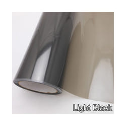 Smoke Matte Black Headlight Film Taillight Tint Fog Light Vinyl Film Rear Lamp Tinting Film For Vehicle Motorcycle Light - Light Black