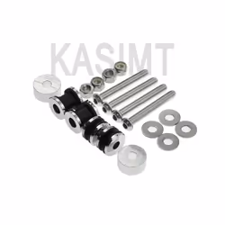 KASIMT Motorcycle Sissy Bar Docking Hardware Kit for Harley Touring FLSTC FXSTSB FXSTS FXSTC FLSTF FXST FXSTB FLSTN 1984-2021 ...