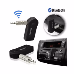 Aux Car Bluetooth Receiver 5.0 Bluetooth Receiver Audio Adapter Audio Conversion - Black