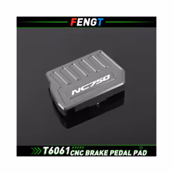FOR HONDA Motorcycle Wide Front Brake Footrest Pedal Footpeg Enlarge Foot Pad NC 750X 750S 700X 700s - NC750 Brake Gray