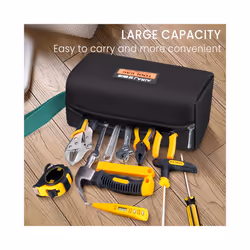 Multifunctional Portable Tool Bag Oxford Cloth Storage Bag Emergency Tool Kit for Small Metal Tool Bag Electrician Tools - 13In  3121