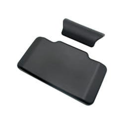 Motorcycle Passenger Backrest Back Pad Universal Self-adhesive Shockproof Moto Rear Top Case Box Luggage Cushion Pad Backrest - large