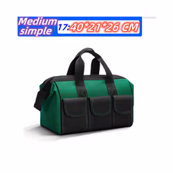 Upgrade Heighten large capacity Tool Bag Thickened 1680D Oxford Waterproofed Wear-Resistant Electrician Storage Toolkit - 17  ...