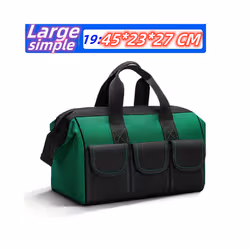 Upgrade Heighten large capacity Tool Bag Thickened 1680D Oxford Waterproofed Wear-Resistant Electrician Storage Toolkit - 19 ...
