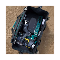 Upgrade Heighten large capacity Tool Bag Thickened 1680D Oxford Waterproofed Wear-Resistant Electrician Storage Toolkit - 23 inch Rubber