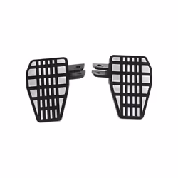Motorcycle Black Front Driver Footrests Motorbike Foot Pegs Wide Pedals CNC Aluminum For Honda Rebel 1100 CMX1100 2021-2023 - ...
