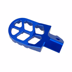 1 Pair New Blue CNC Motorcycle Wide Forged Foot Pegs Footrest Resting Pedal fit for Sur-Ron Light Bee X S Segway X160 X260