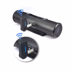 2 in 1 Wireless Bluetooth 5.0 Receiver Transmitter Adapter 3.5mm Jack For Car Music Audio Aux A2dp Headphone Reciever Handsfree - Black