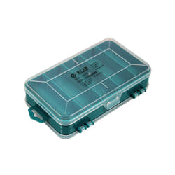 Double-Side Hardware Organizer Box Multifunctional Plastic Storage Tool Case Rectangle Box Case for Electronic Parts Screw - Green