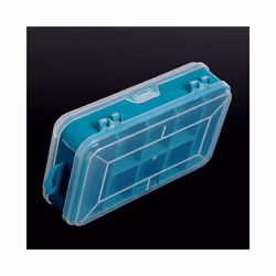 Tool Box Transparent Double-Side Multifunctional Storage Tool for Case Plastic f KXRE - Green