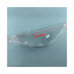 For BMW 5 Series GT F07 GT525 GT530 GT535 GT550 2010-2017 Front Headlight Glass Cover Headlamps Transparent Shell Lens Case - Right