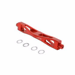Motorcycle Accessories Foot Peg Support Brace Aluminum For Sur-Ron Surron SURRON X/S LBX Segway X160 X260 Dirt Pit Bike - red