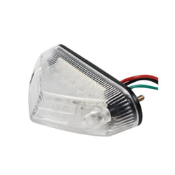 Universal Motorcycle Light DC 12V 12LED Brake Stop Tail Light DRL Indicators For Motorcycle Motorbike ATV Dirt Bike Flashers - white